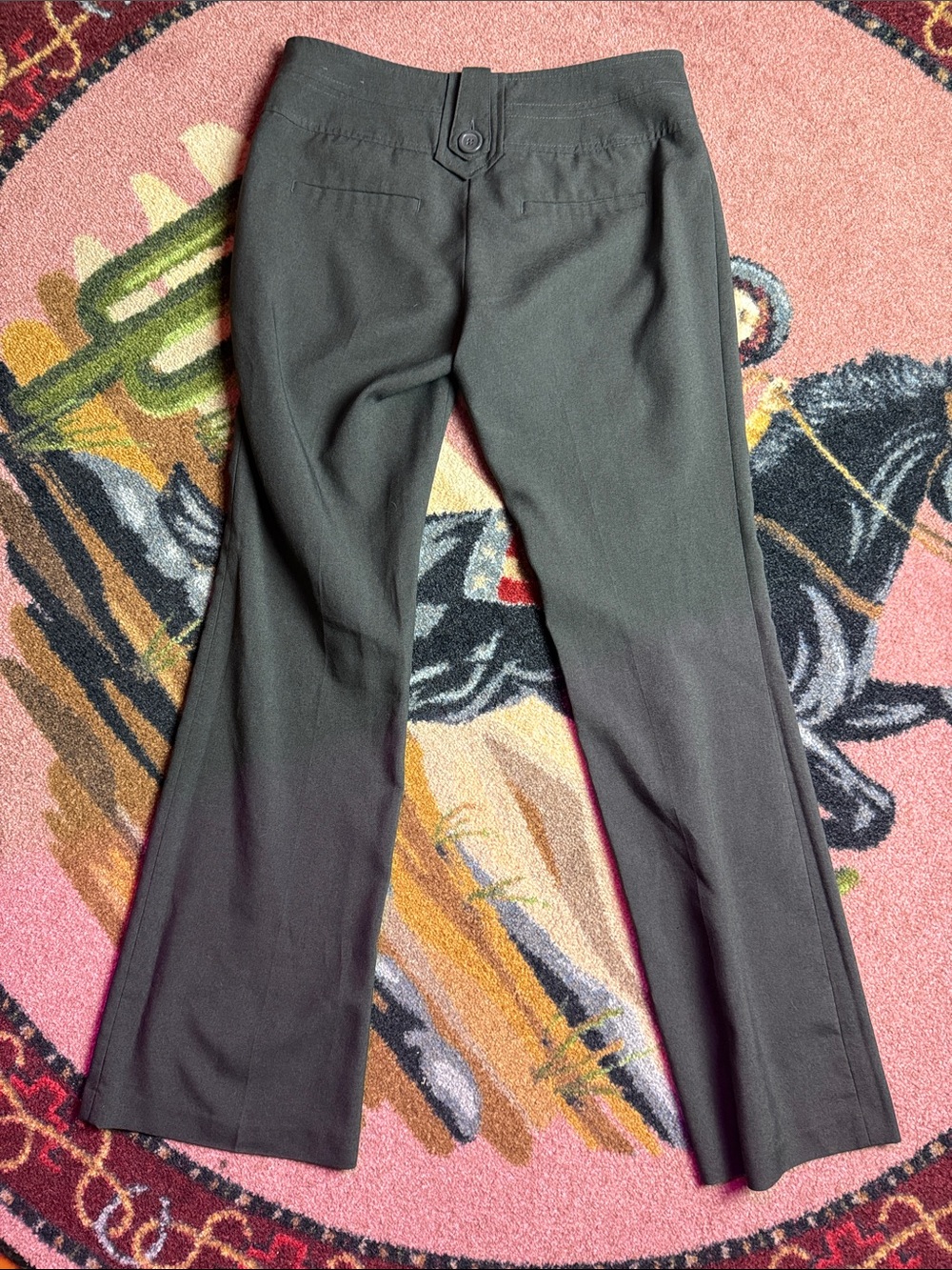 Y2K LOW RISE DRESS PANTS - Picture 2 of 8